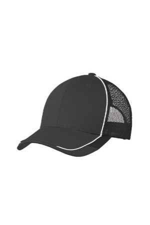 c904 port authority colorblock mesh back cap