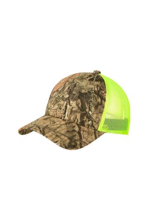 port authority c930 camouflage mesh back cap