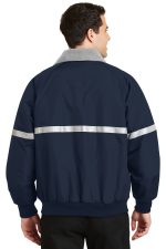 j754r truenavygreyheatherreflective back