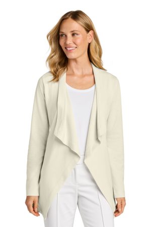 lk820 port authority womens breakwater open cardigan