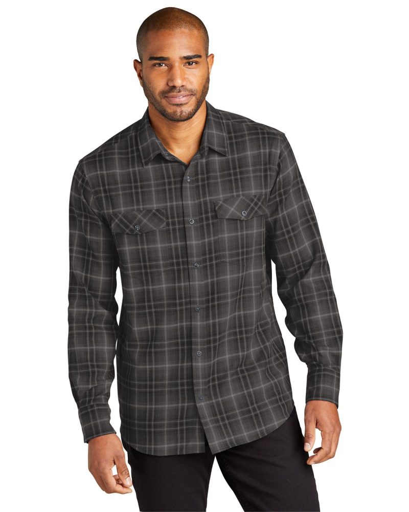 port authority  w672 deep black front