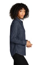 port authority lw676dark wash side