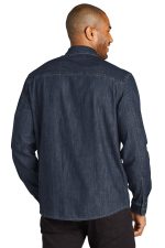 port authority w676dark wash back