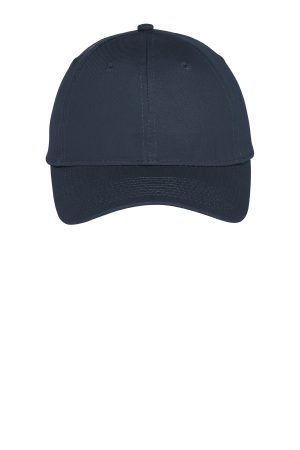 Port Six Panel Unstructured Twill Cap C914