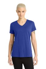 District Womens Perfect Weight V Neck Tee DM1170l