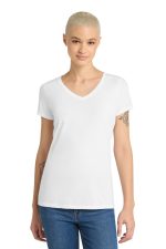 District Womens Perfect Tri V Neck Tee DM1350l