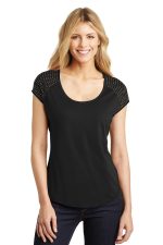 District Made Ladies 60 40 Bling Tee DM424