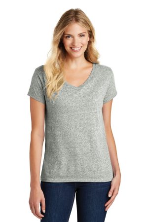 District Womens Astro V Neck Tee DM465a