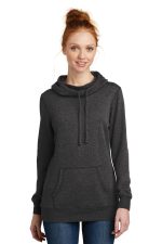 District Womens Lightweight Fleece Hoodie DM493