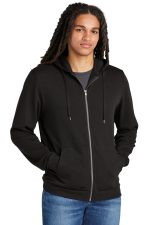 District Perfect Tri Fleece Full Zip Hoodie DT1302