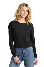 District Womens Perfect Tri Midi Long Sleeve Tee DT141