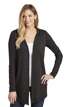 District Womens Perfect Tri Hooded Cardigan DT156