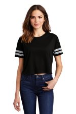 District Womens Scorecard Crop Tee DT488