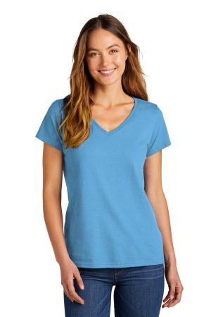 District Womens The Concert Tee V Neck DT5002