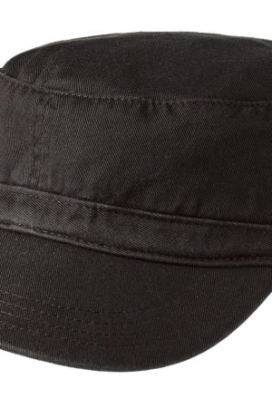 District Distressed Military Hat DT605