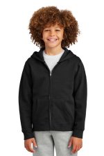 District Youth V I T Fleece Full Zip Hoodie DT6102y
