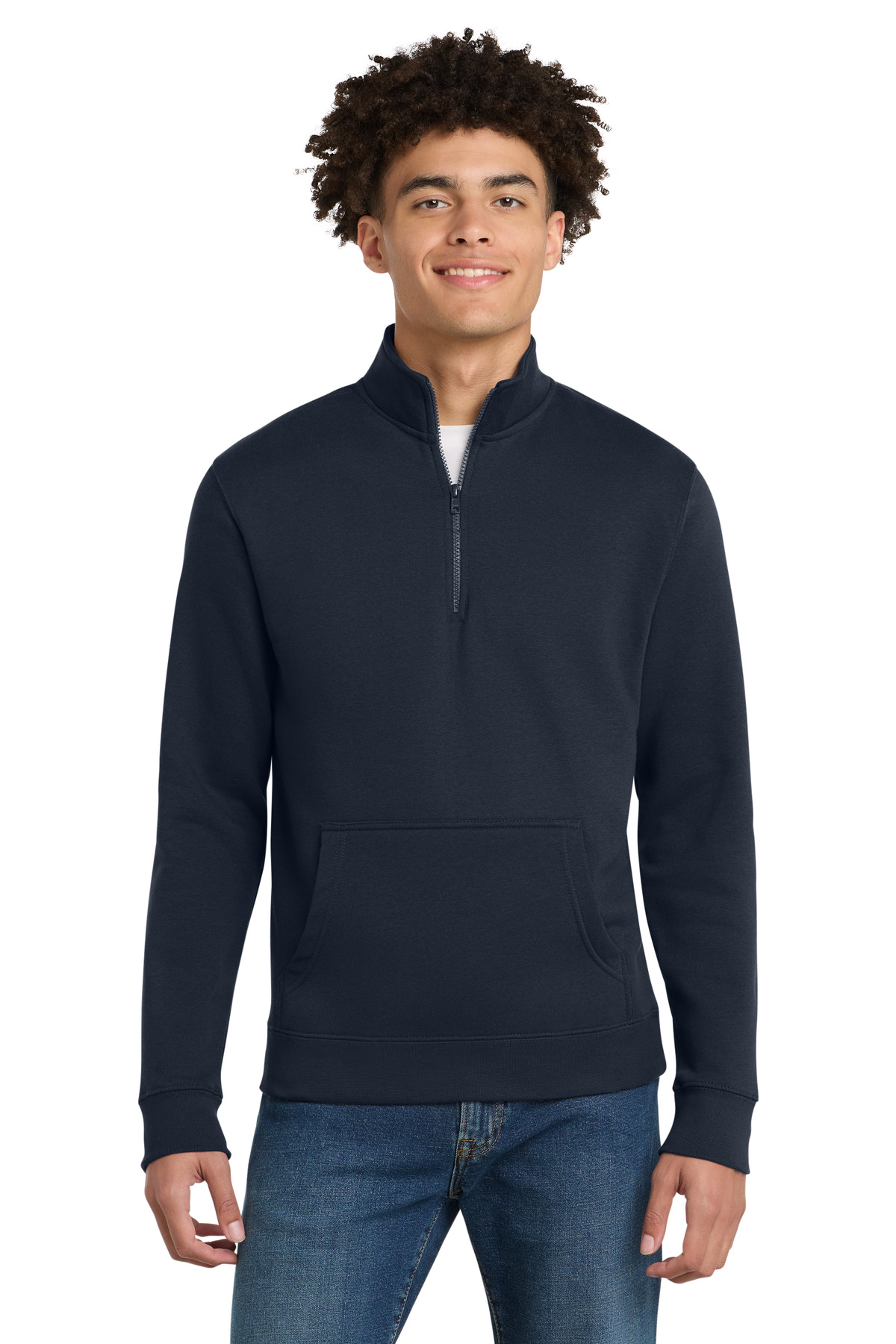 District DT6106 V.I.T Fleece 1/4 Zip Pullover