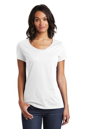 District Womens Very Important Tee V Neck DT6503