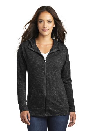 District Womens Medal Full Zip Hoodie DT665
