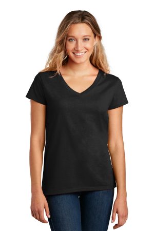 District Womens Re Tee V Neck DT8001