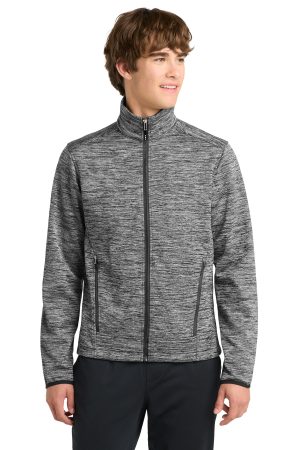 Sport-Tek Posicharge Electric Heather Soft Shell Jacket JST30