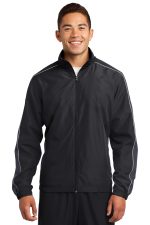 Sport-Tek Piped Colorblock Wind Jacket JST61