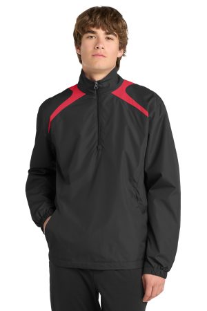Sport-Tek 1 2 Zip Wind Shirt JST75