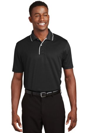 Sport-Tek Dri Mesh Polo With Tipped Collar And Piping K467