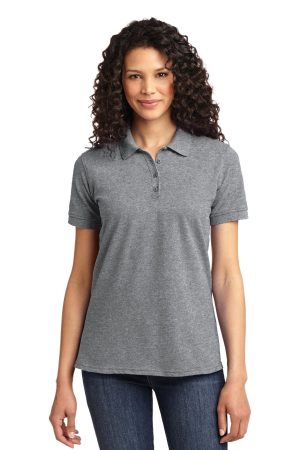Port & Co Womens Core Blend Pique Polo LKP155