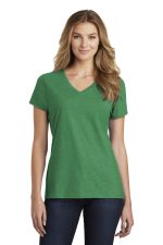 Port & Co Womens Fan Favorite Blend V Neck Tee LPC455v