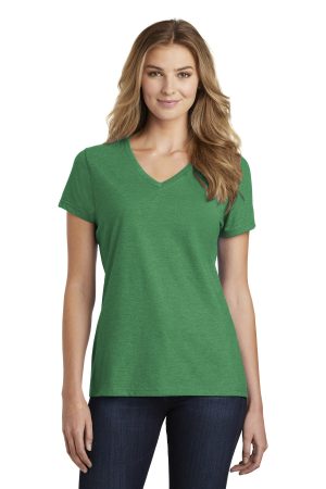 Port & Co Womens Fan Favorite Blend V Neck Tee LPC455v