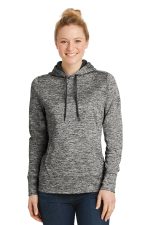 Sport-Tek Womens Posicharge Electric Heather Fleece Hooded Pullover LST225