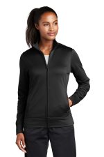 Sport-Tek Womens Sport Wick Fleece Full Zip Jacket LST241
