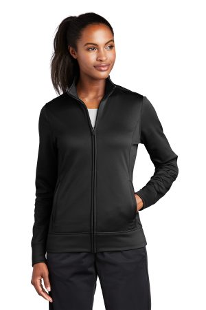 Sport-Tek Womens Sport Wick Fleece Full Zip Jacket LST241