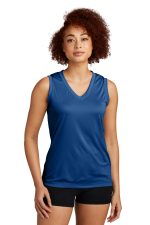 Sport-Tek Womens Sleeveless Posicharge Competitor V Neck Tee LST352