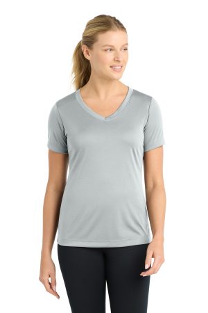Sport-Tek Womens Posicharge Competitor V Neck Tee LST353