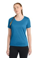 Sport-Tek Womens Heather Contender Scoop Neck Tee LST360