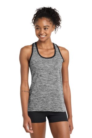 Sport-Tek Womens Posicharge Electric Heather Racerback Tank LST396