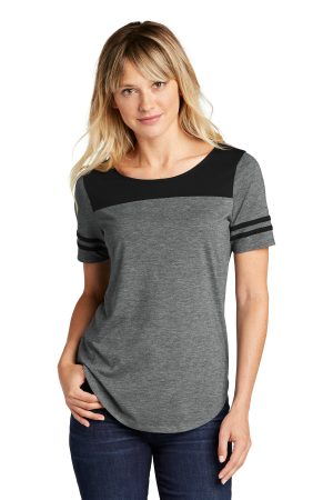 Sport-Tek Womens Posicharge Tri Blend Wicking Fan Tee LST403