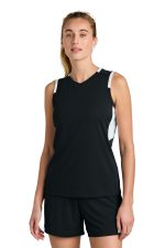 Sport-Tek Womens Club Sleeveless V Neck LST441