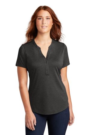 Sport-Tek Womens Endeavor Henley LST468