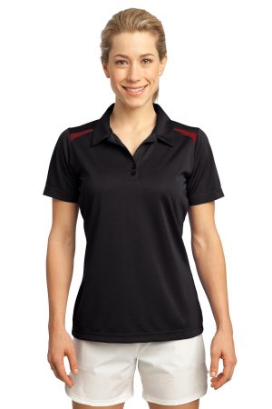 Sport-Tek Ladies Vector Sport Wick Polo LST670