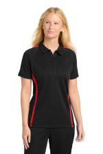 Sport-Tek Womens Posicharge Micro Mesh Colorblock Polo LST685