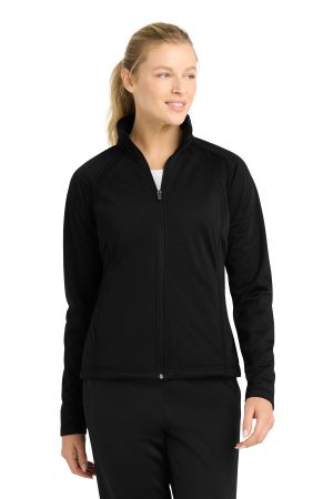 Sport-Tek Womens Tricot Track Jacket LST90