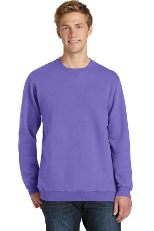 Port Beach Wash Garment Dyed Crewneck Sweatshirt PC098