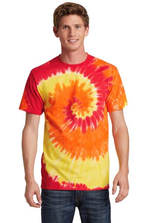 Port & Co Tie Dye Tee PC147