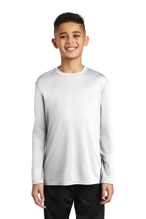 Port & Co Youth Long Sleeve Performance Tee PC380yls