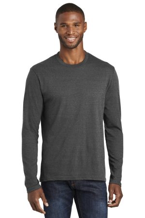Port & Co Long Sleeve Fan Favorite Blend Tee PC455ls