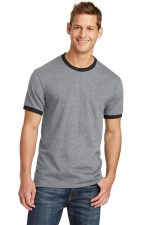 Port & Co Core Cotton Ringer Tee PC54r