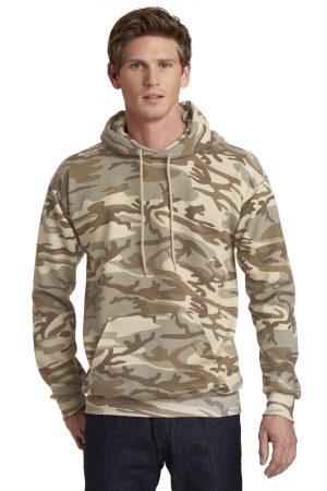 Port & Core Fleece Camo Pullover Hooded Sweatshirt PC78hc